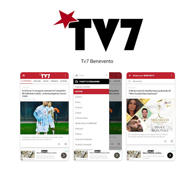 TV7 Benevento – App mobile
