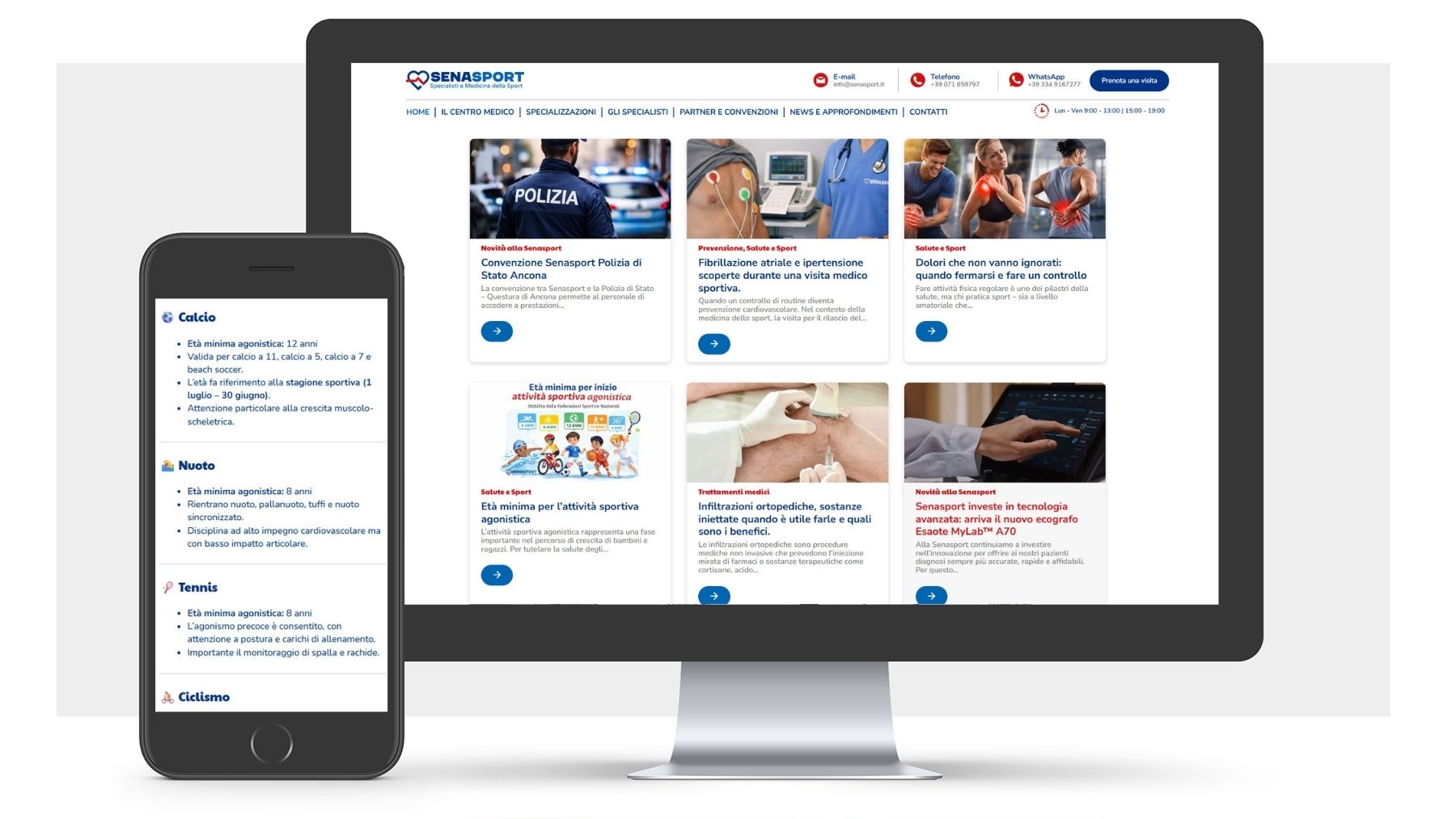 Blog magazine del centro medico polispecialistico Senasport